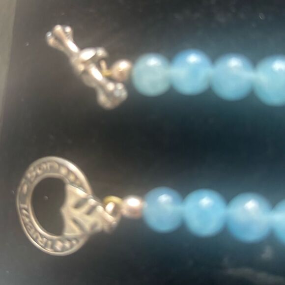 TRIBAL SON GOTHIc pearl beaded NECKLACE FREEDOM SPIRIT man flying charm combo - Picture 8 of 8